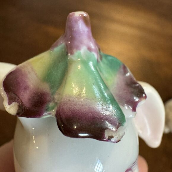 Vintage “Salty & Peppy” Anthropomorphic Bunny Rabbit Salt & Pepper Shaker Set - Picture 11 of 12